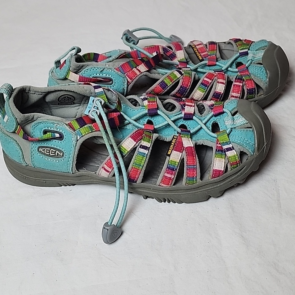 Keen Whisper Raya Sandals Youth Size 4 - Picture 2 of 5